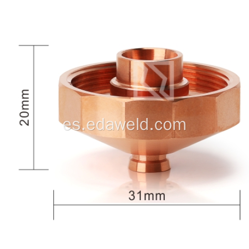 Toberas de corte de cobre de fibra óptica TRUMPF EFL